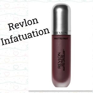 New Revlon Ultra HD Matte Lipcolor, Velvety Matte Liquid Lipstick - Infatuation